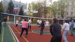 15 мая в Международный День Семьи, у нас прошел турнир по "Волейболу".